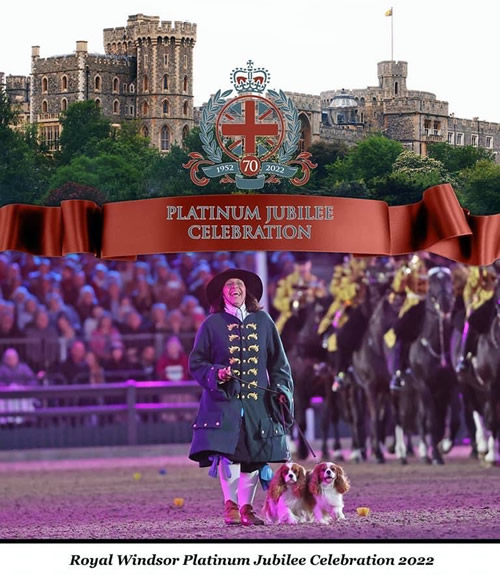 Cavaliers at the celebration