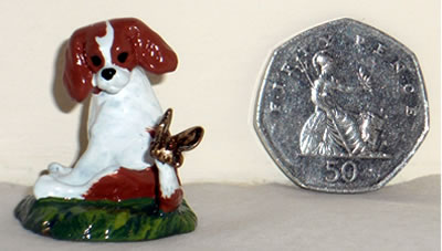 Small Porcelain model cavalier