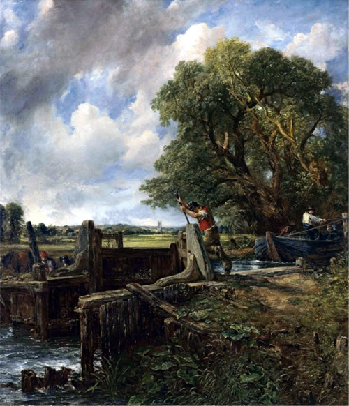 The Lock by John Constable
