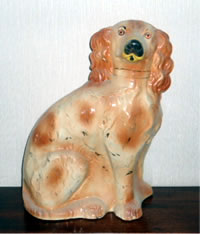 Staffordshire Pottery Spaniels