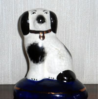 Staffordshire Pottery Spaniels
